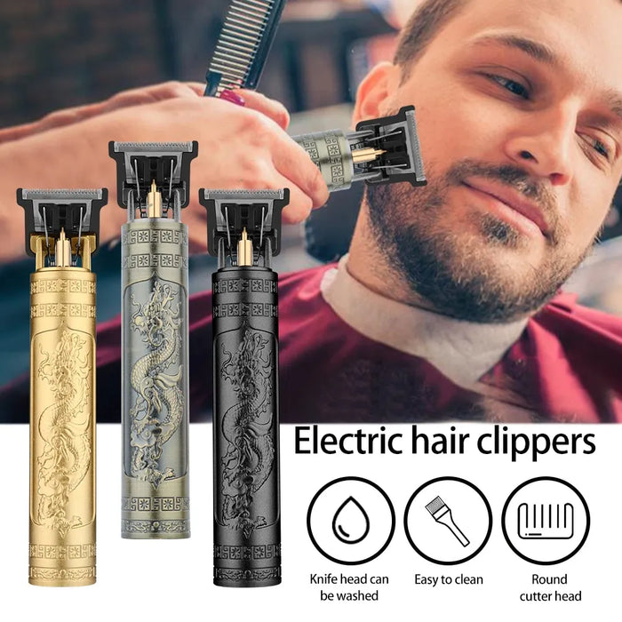 Vintage T9 Electric Hair Cutting Machine Hair Clipper Professional Men - Lacatang Market